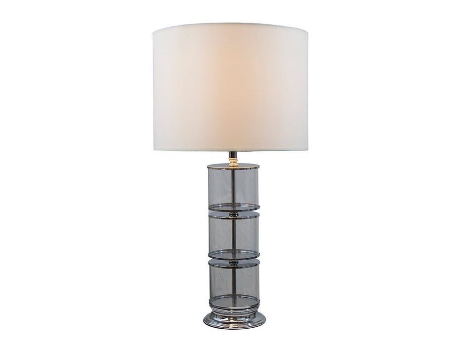 Lámpara de Mesa Inlite Color Blanco y Transparente de 100W
