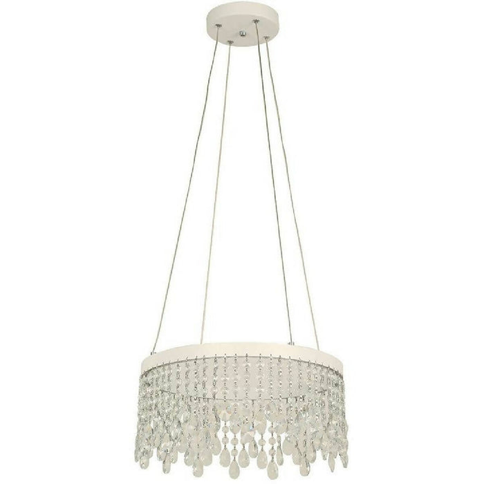Lámpara Led Colgante Blanco 1L 20W 100-265V 3000K