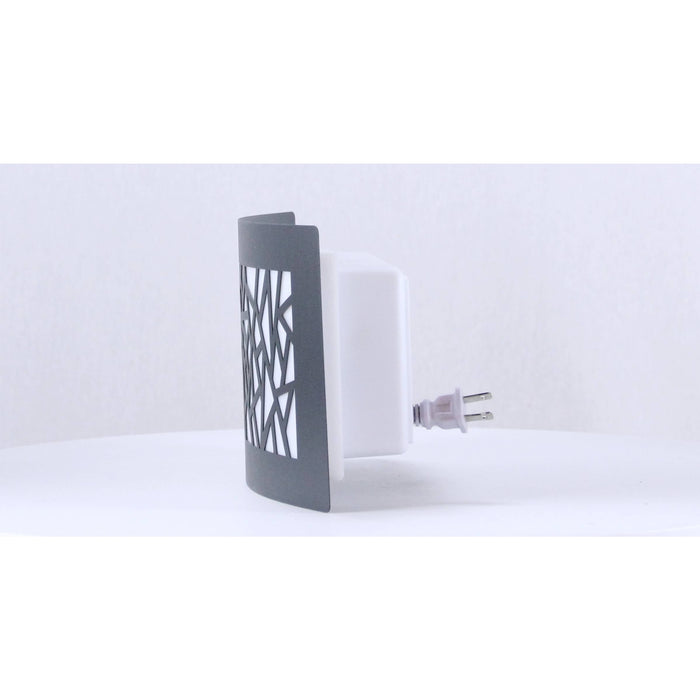 LAMP. EXT. PARED GRIS 1L E27 40W