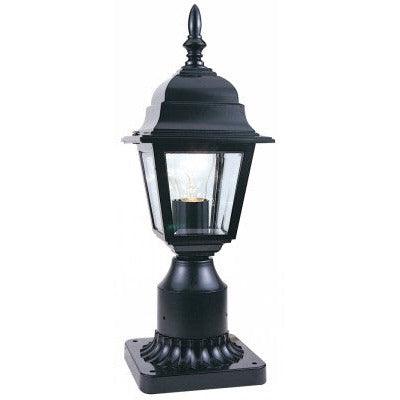 LAMP. EXT. MURO NEGRO 1L E27 100W