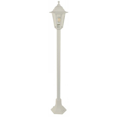 LAMP. EXT. POSTE BLANCO 1L E27 40W