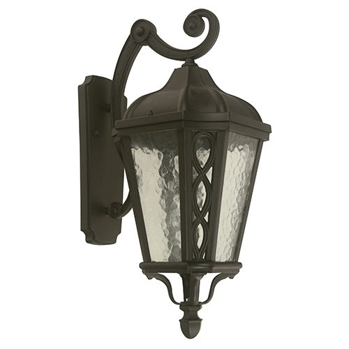 LAMP. EXT. PARED NEGRO 1L E27 100W