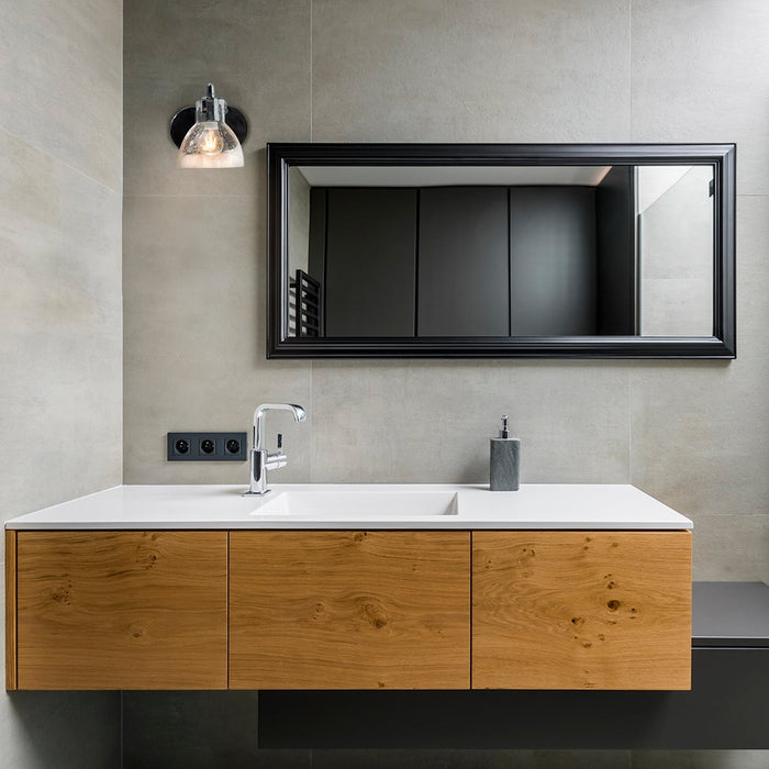 Lámpara de Pared Cromo 1 Luz  E27 60w