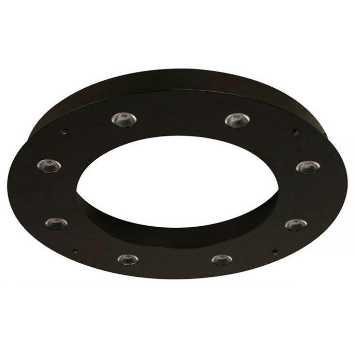 Lámpara Led Techo Negro 12W 120V 3000K (Atenuable)