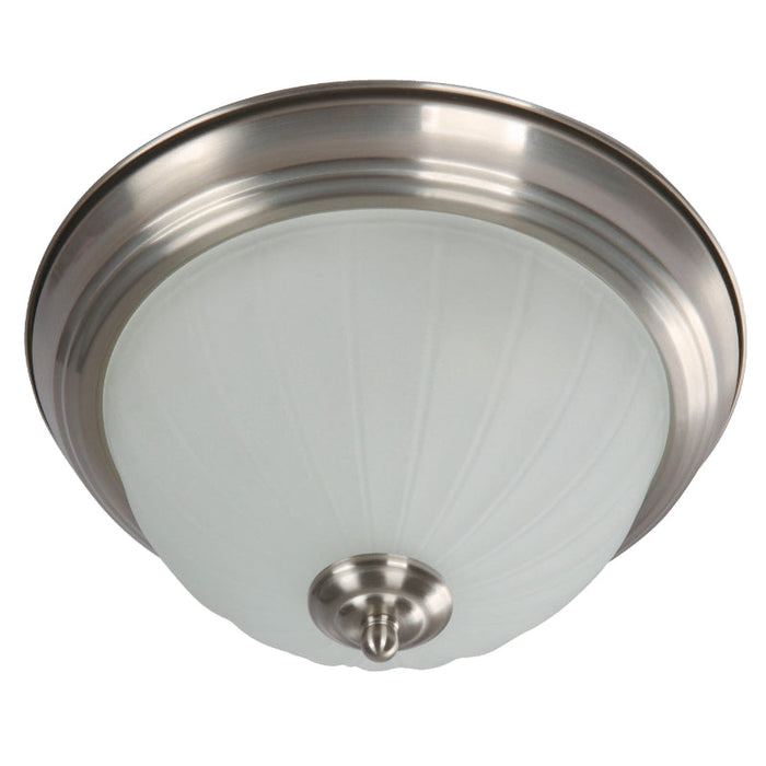 LAMP. TECHO NIQUEL SATINADO 2L E27 60W