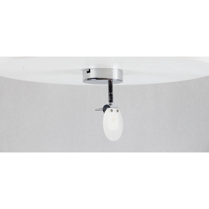 LAMP. LED TECHO CROMO 1L 6W 85-265V 3000K