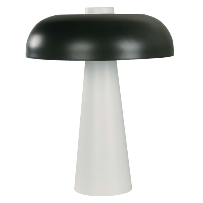 LAMP. MESA BLANCO Y NGERO 2L E27 40W