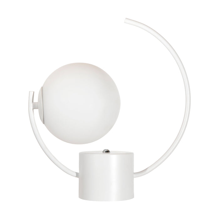 Lámpara de Mesa Blanco Mate E27 40w 1 Luz