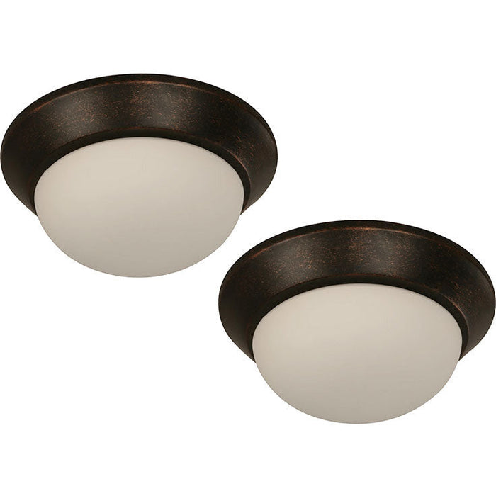 LAMP. TECHO NEGRO CEPILLADO 1L E27 60W (2 PIEZAS)