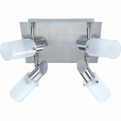 LAMP. TECHO G9*4L 40W I/B ACAB. SATIN NIQUELADO