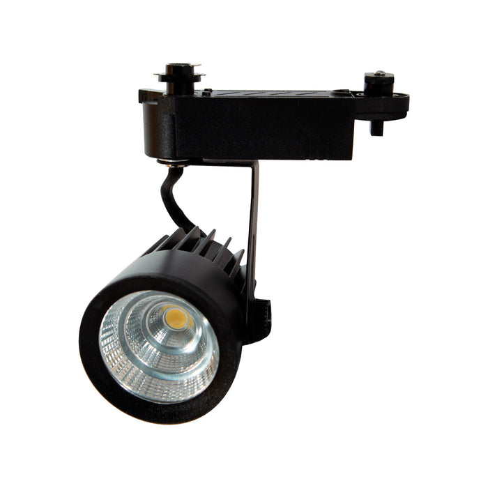Lámpara de Riel Spotlight LED de 15 W Color Negro