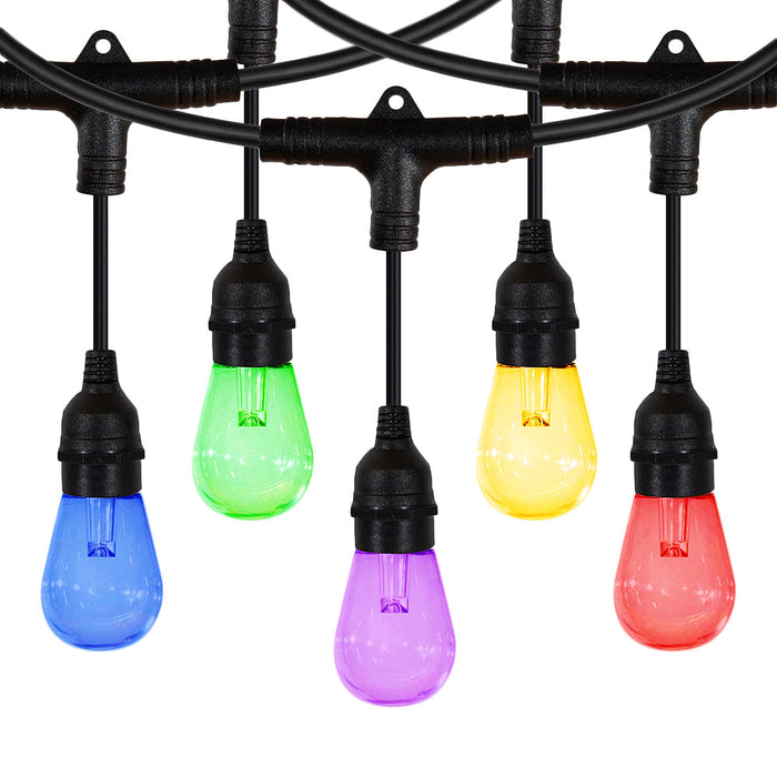 Tira LED 12 Luces Cadena 10 w Impermeable RGB Multicolor