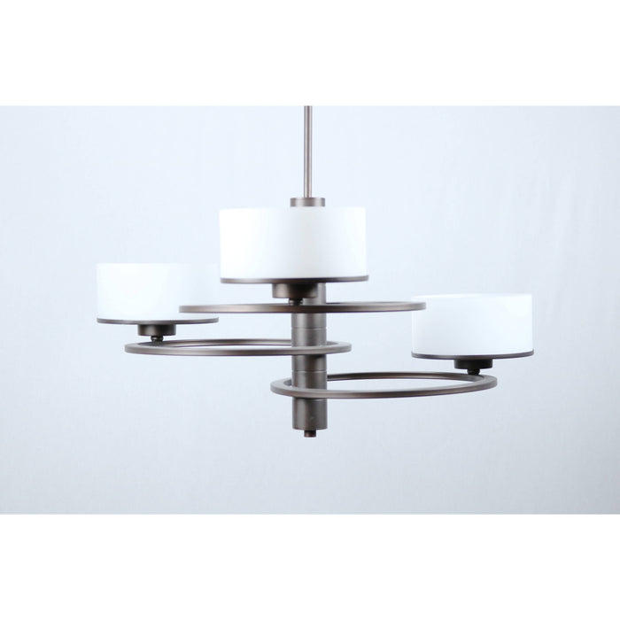 Lámpara Colgante Bronce 3L E27 60W