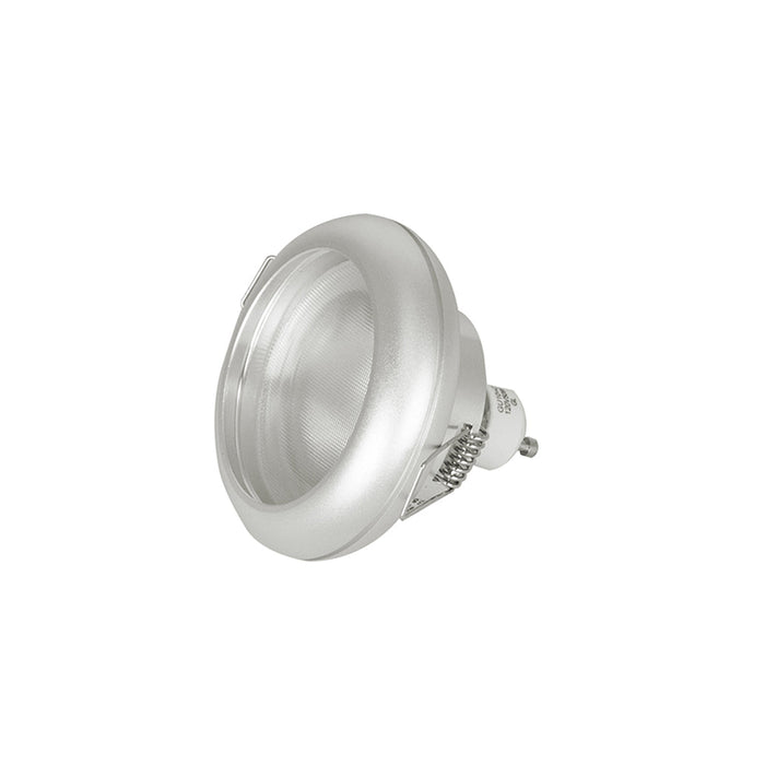 Kit 10 Bases Empotrado Spot Níquel Satinado 1 Luz MR16