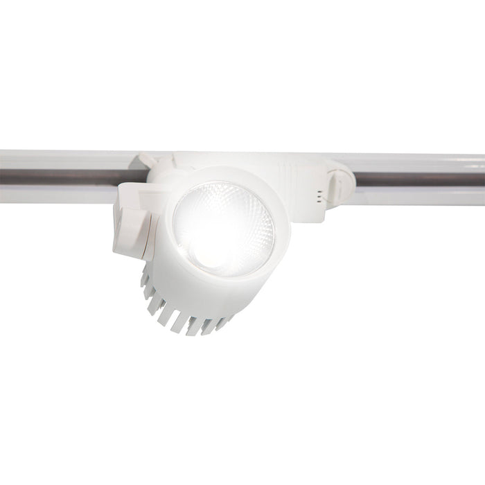 Kit 4 Lámpara de Techo Spot Riel LED Blanco 18w 4000k