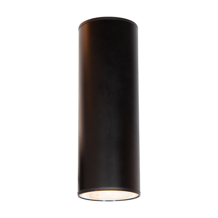 Aplique pared exterior, IP44, acabado negro, 2 luces E27, 10W