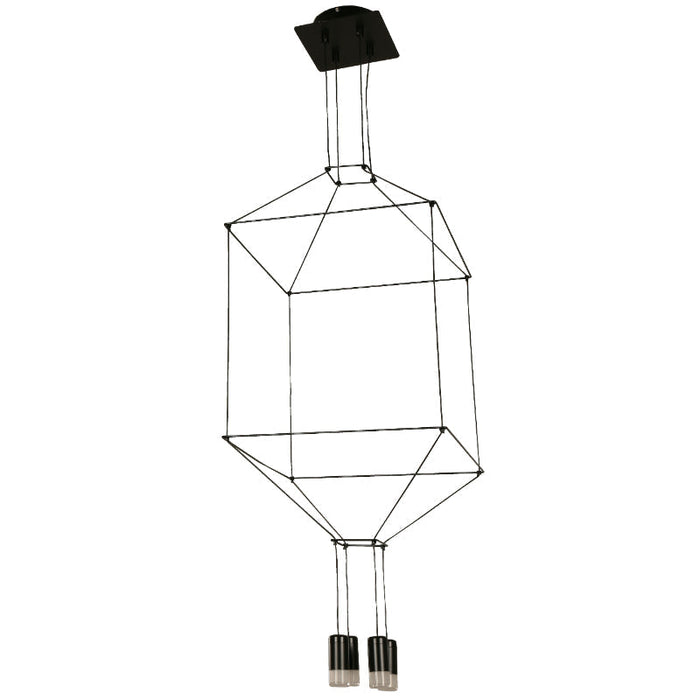 LAMP. LED TECHO NEGRO 12W 100-240V 3000K