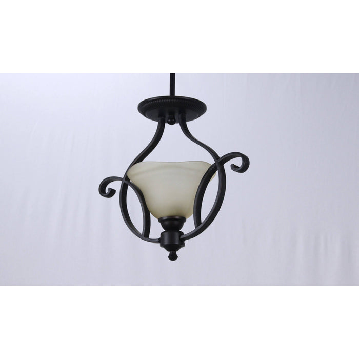 LAMP. TECHO CHOCOLATE 1L E27 60W