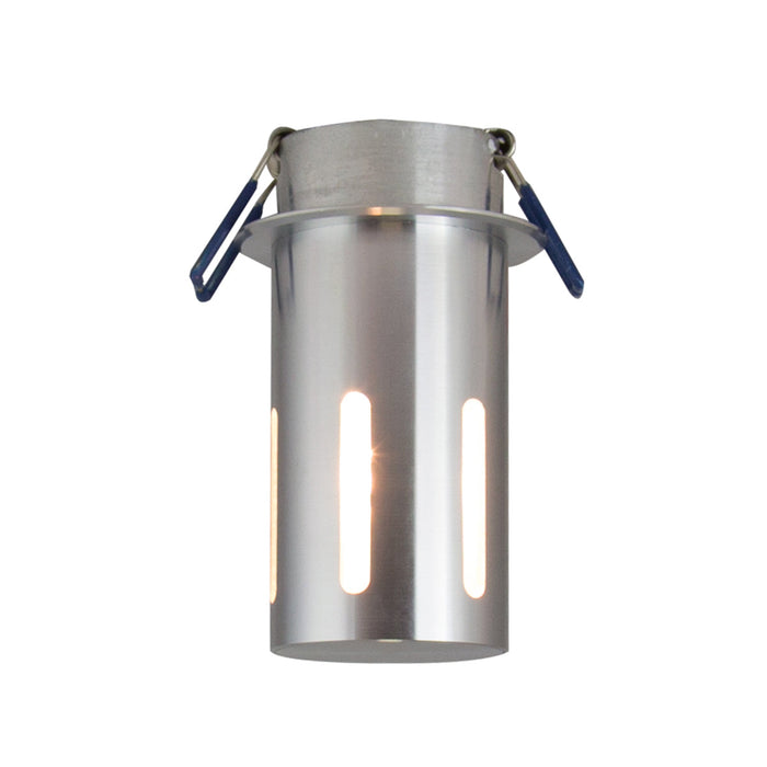 Kit 10 Lámparas De Pared Exterior Empotrable G9 Plata 40w + Focos Incluidos