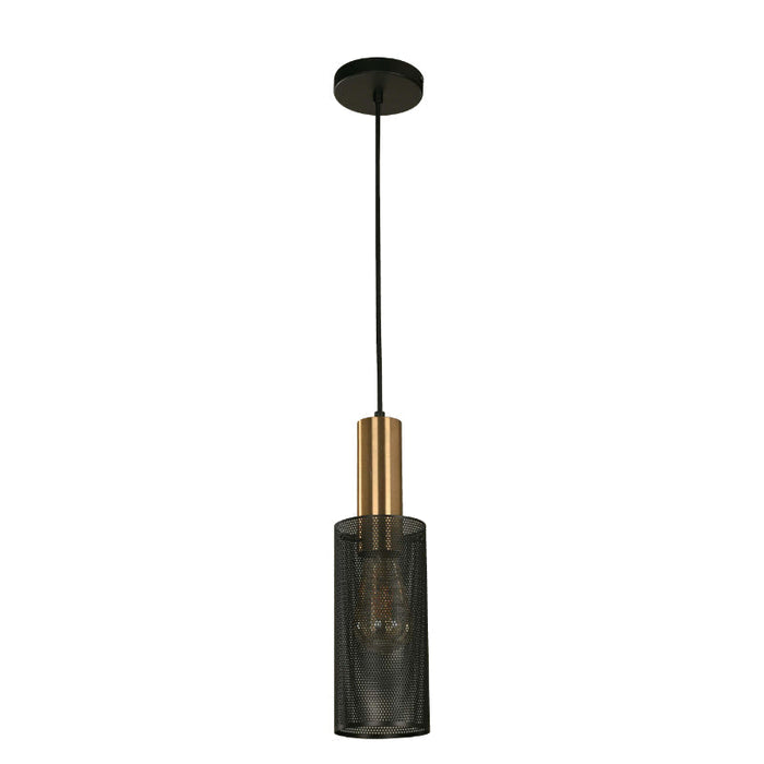 LAMP. TECHO NEGRO 1L E27 40W
