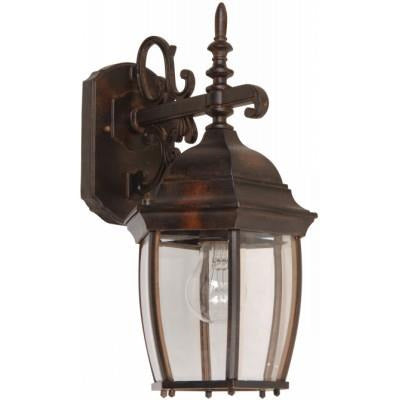 LAMP. EXT. PARED CHOCOLATE 1L E27 100W