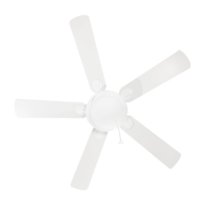 Ventilador de Techo "52 Blanco 5 Aspas Reversibles 40w 3 Velocidades
