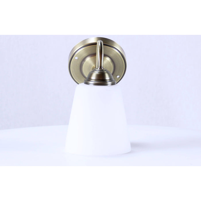 LAMP. PARED BRONCE ANTIGUO 1L E27 60W