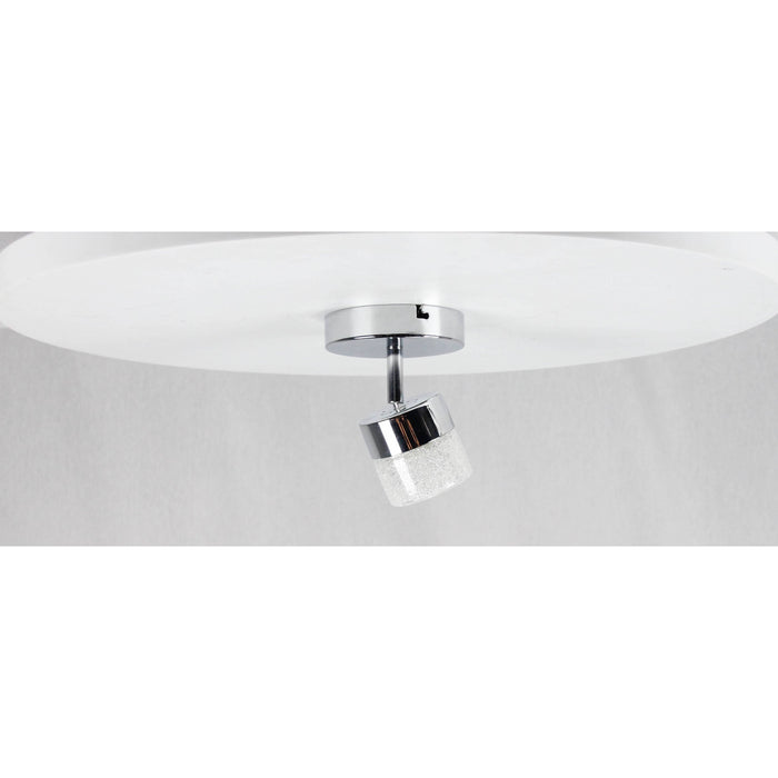 LAMP. LED TECHO REFLECTORA CROMO 1L 4W 100-277V 3000K