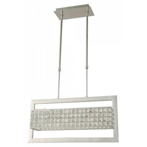 Lámpara Colgante Cromo 5L G9 40W