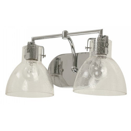 LAMP. PARED CROMO 2L E27 60W