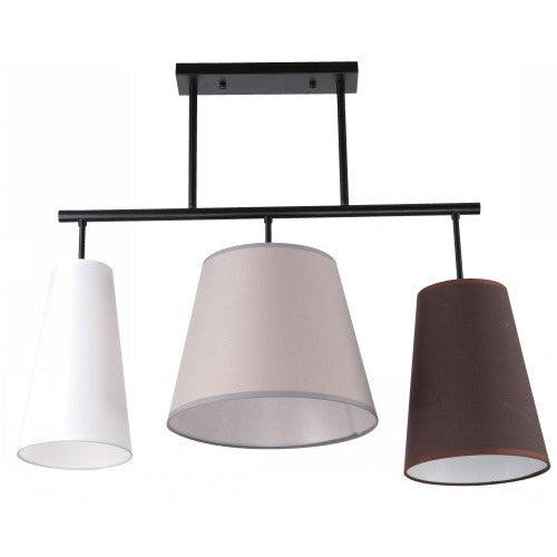 LAMP. TECHO NEGRO 3L E27 40W