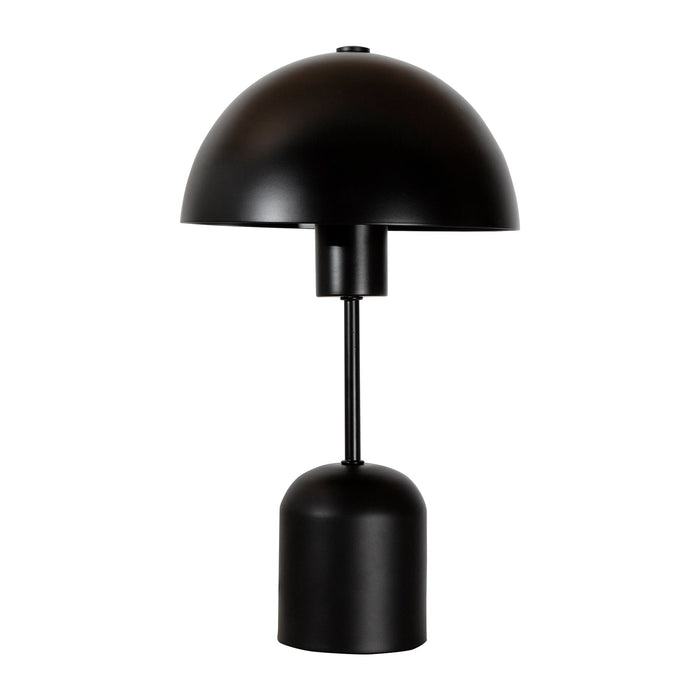 Lámpara de Mesa Negro Mate E27 40W 1 Luz
