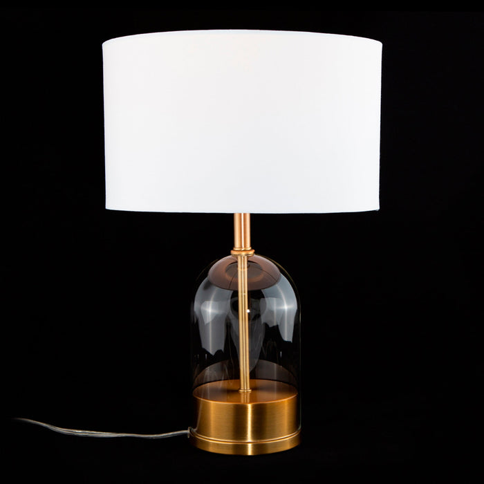 Lámpara de Mesa, Dorado 1L E27 100W