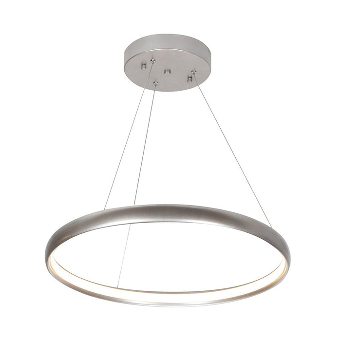 Lámpara Colgante Plata LED 25W 3000K Luz Amarilla Dimmable