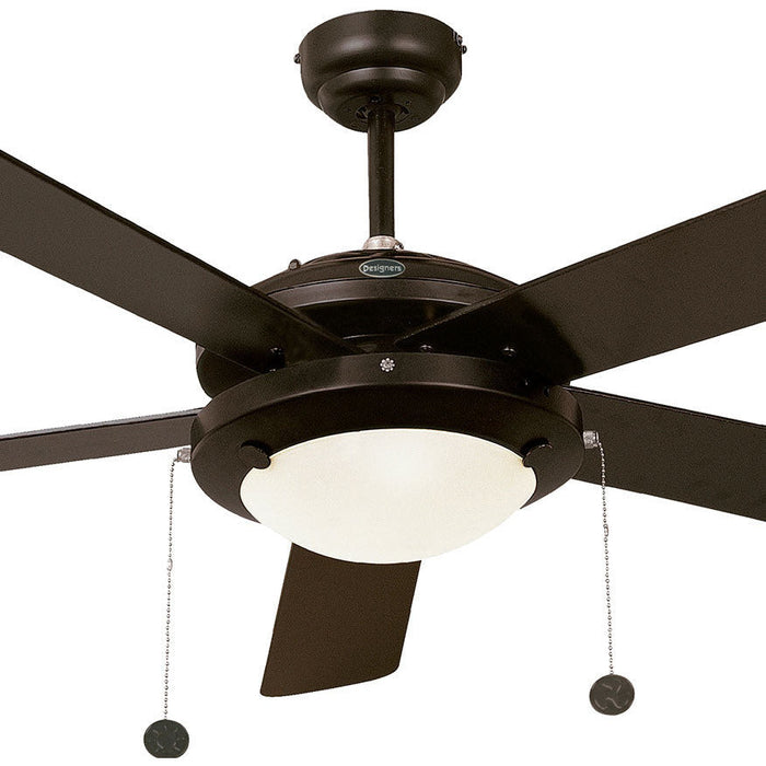 VENT. TECHO 52" E27*2L*40W  N/B  NEGRO