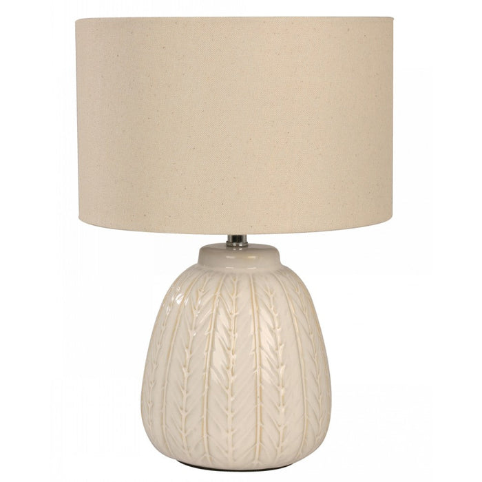 LAMP. MESA BLANCO 1L E27 60W
