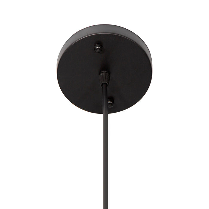 Lámpara Colgante Inlite Acero Color Negro de 1 Luz