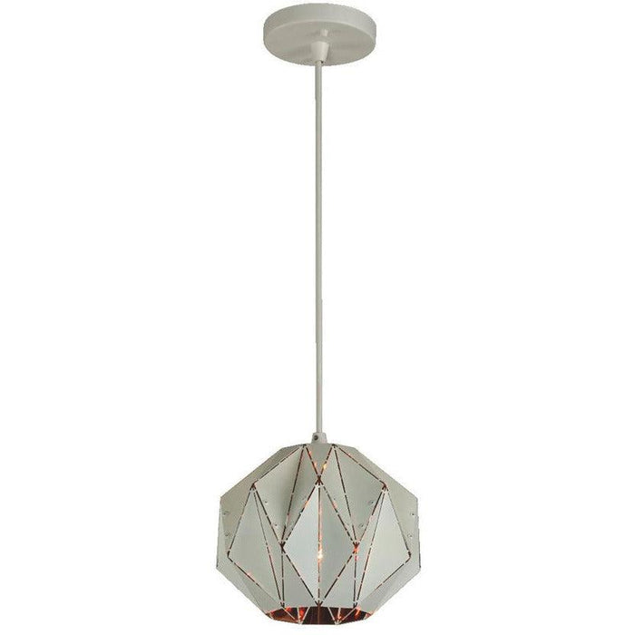 Lámpara Colgante Blanco 1L E26 60W