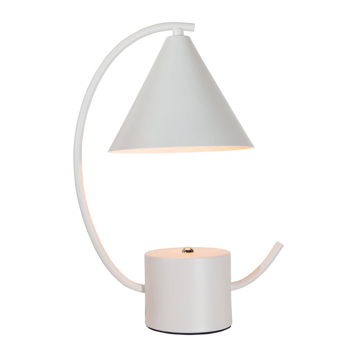 Lámpara de Mesa Blanco E27 40w 1 Luz