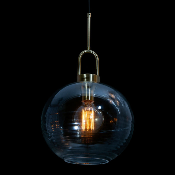 Lámpara Colgante Opulent Lights Bronce Antiguo E27 60w 1 Luz