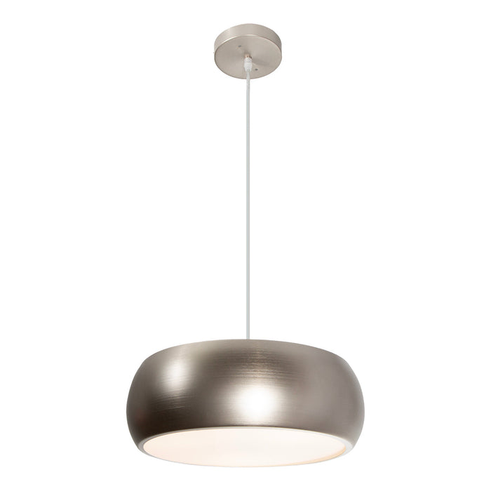 Lámpara Colgante Ike Lite Níquel Satinado 3 Luces 40W E27