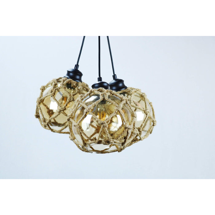 Lámpara Colgante Chocolate 3L E27 60W