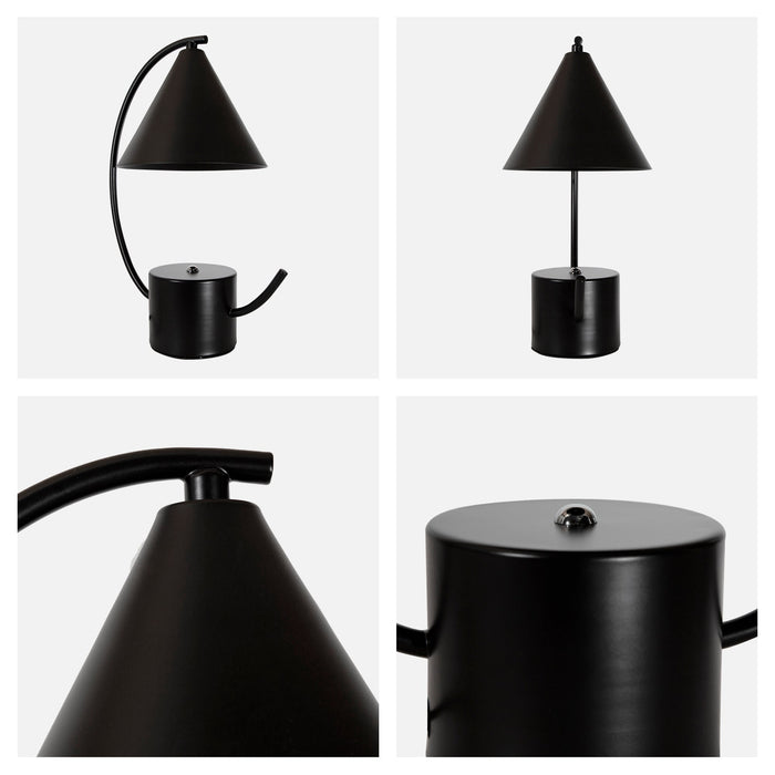 Lámpara de Mesa Negro E27 40w 1 Luz