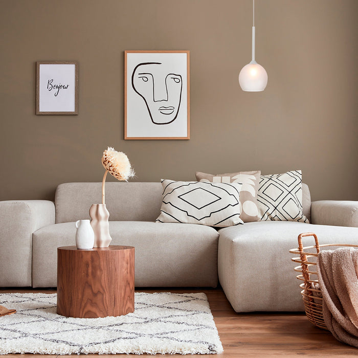 Lámpara Colgante  Blanco Mate 9W  G9 1 Luz