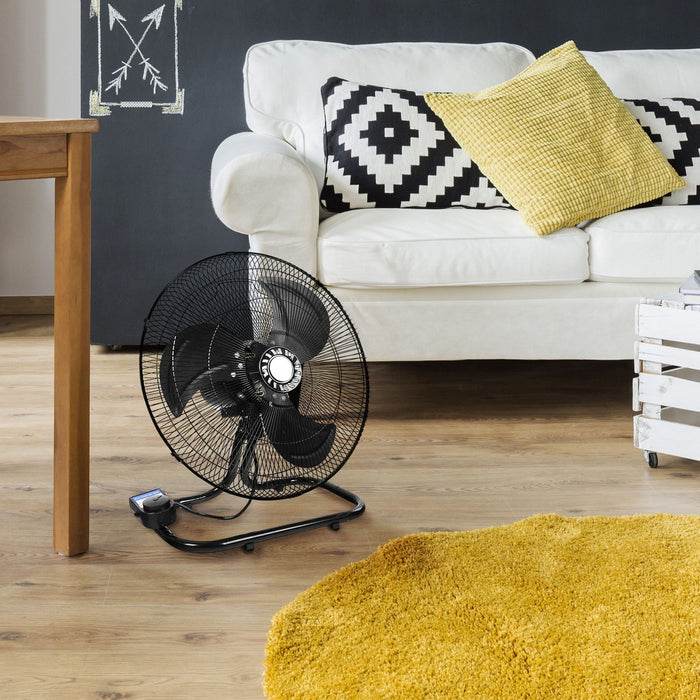 Ventilador de Piso 18" Artfan Negro 3 en 1 con 3 Velocidades