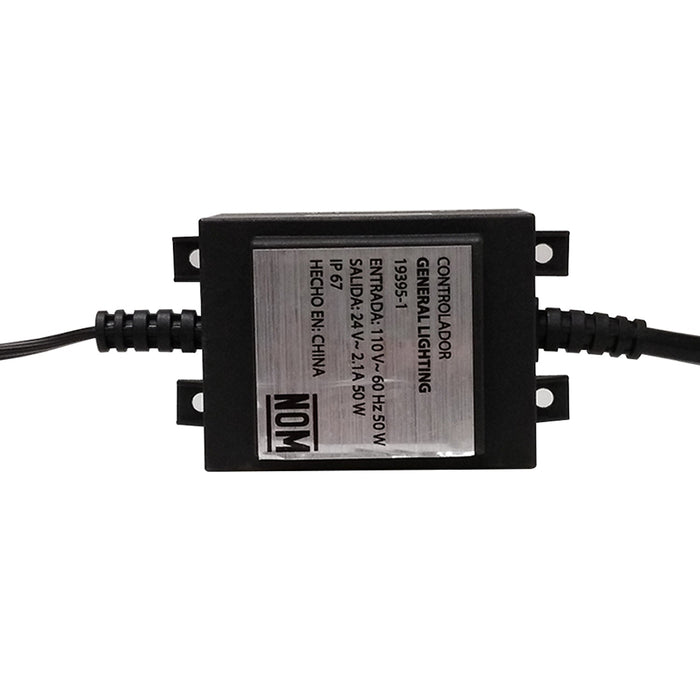 Transformador De Corriente Alterna 50w Para Reflector Jardín