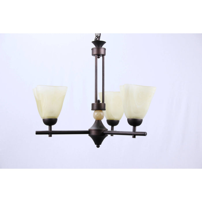 LAMP. TECHO CHOCOLATE 3L E27 60W