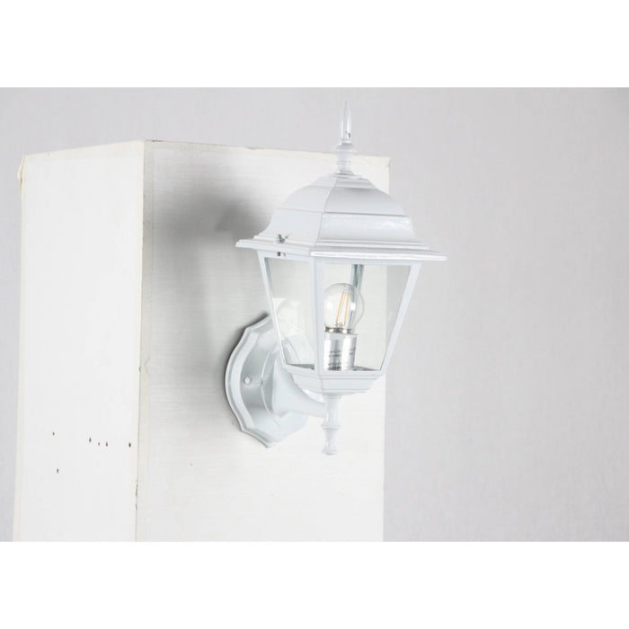 LAMP. EXT. PARED BLANCO 1L E27 100W