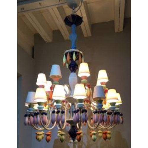 LAMP. COLGANTE BLANCO 30L E14 40W