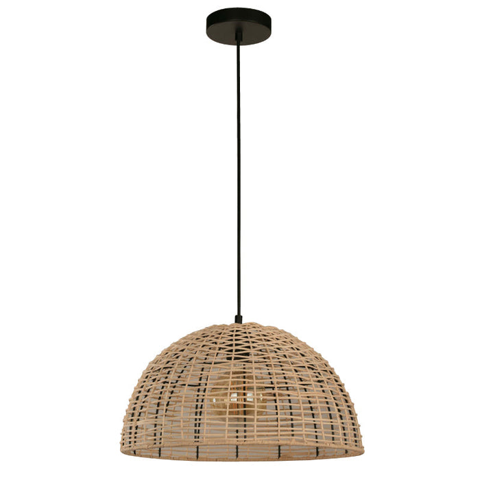 LAMP. COLGANTE NEGRO 1L E27 40W